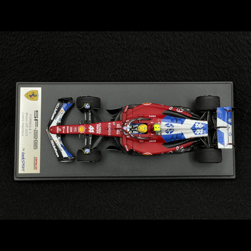 Looksmart Ferrari SF-25 1/43 ハミルトン マイアミ Lewis Hamilton Ferrari SF-25 n° 44 Miami GP 2025 1/43 Looksmart