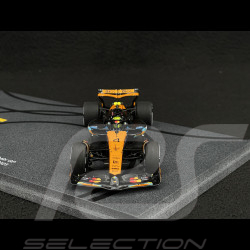 Lando Norris McLaren MCL39 n° 4 3rd Abu Dhabi GP / World Champion 2025 F1 with Pit Board 1/43 Spark S9678