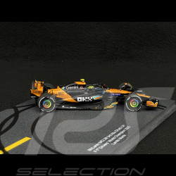 Lando Norris McLaren MCL39 n° 4 3rd Abu Dhabi GP / World Champion 2025 F1 with Pit Board 1/43 Spark S9678