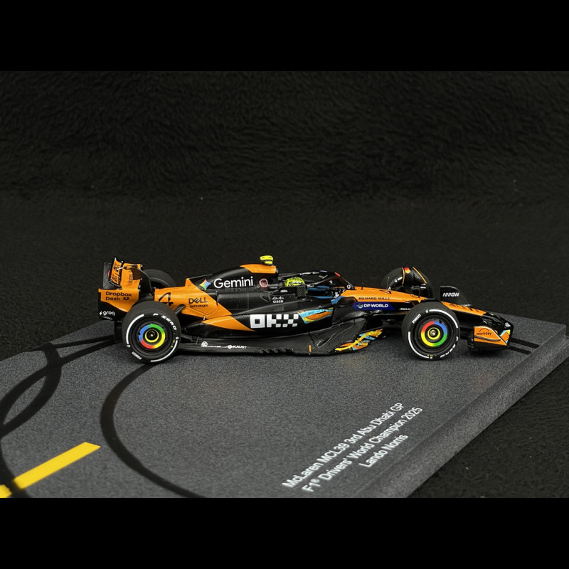 Lando Norris McLaren MCL39 n° 4 3rd Abu Dhabi GP / World Champion