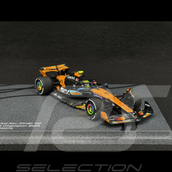 Lando Norris McLaren MCL39 n° 4 3. GP Abu Dhabi / Weltmeister 2025 F1 mit Pit Board 1/43 Spark S9678