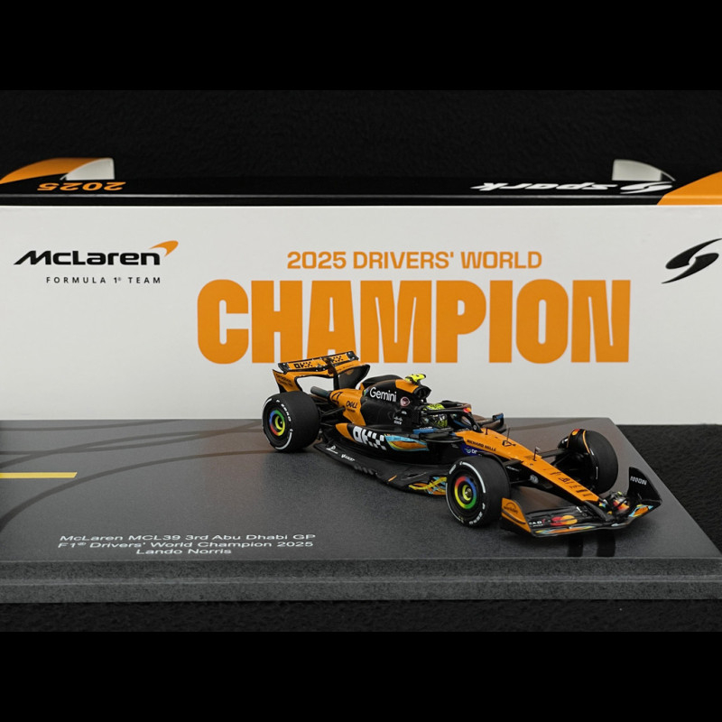 Lando Norris McLaren MCL39 n° 4 3rd Abu Dhabi GP / World Champion