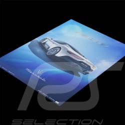 Poster Maserati MC20 Vue Arrière Bleu / Blanc 920029612