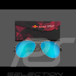 Red Bull Sonnenbrille X Spect Eyewear Silberner Rahmen / Blaue Polarisierte Gläser CORSAIR-002