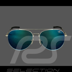 Red Bull Sunglasses X Spect Eyewear Silver Frame / Blue Polarized Lenses CORSAIR-002