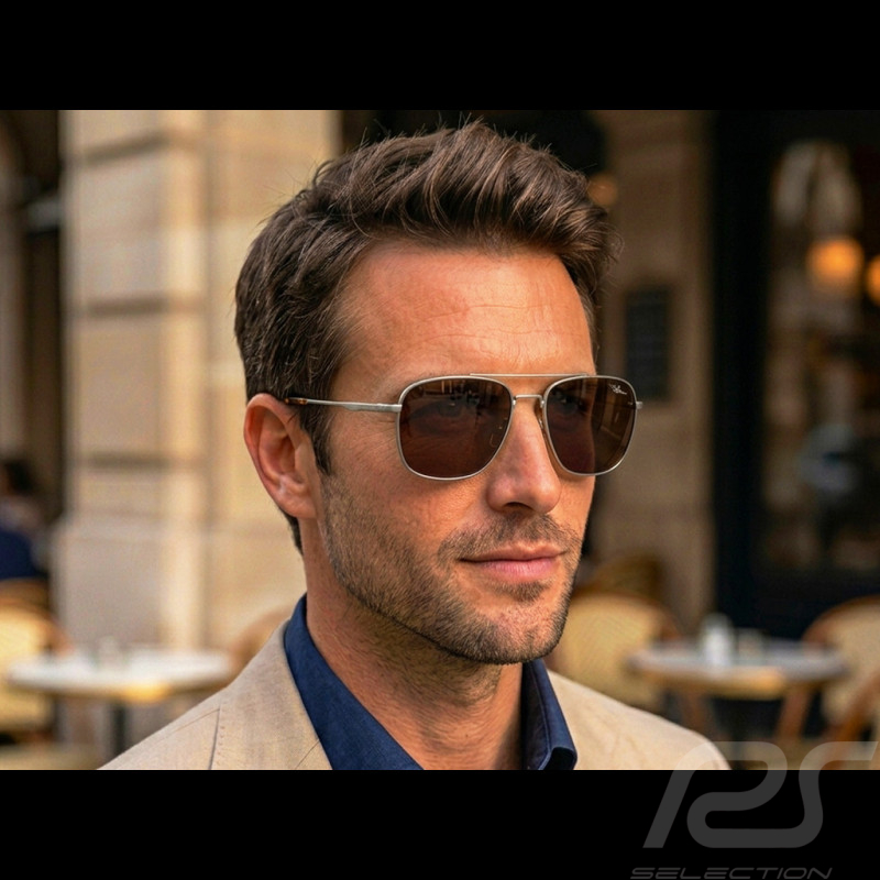 Red Bull Sunglasses X Spect Eyewear Gold Frame / Polarized Green Lenses LIGHTNING-001