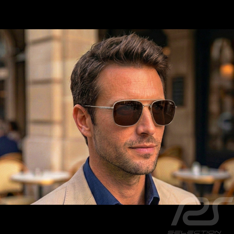 Red Bull Sunglasses X Spect Eyewear Silver Frame / Polarized Brown Lenses LIGHTNING-003
