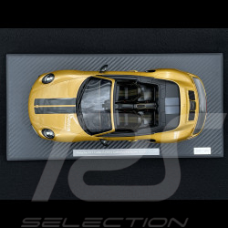 Porsche 911 Turbo S Typ 991 Exclusive Series Cabriolet 2017 Metallic Gelbgold  RS Selection x Spark 1/18 18RSF004