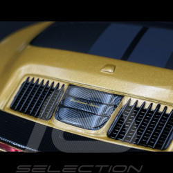 Porsche 911 Turbo S Type 991 Exclusive Series Cabriolet 2017 Metallic Yellow Gold RS Selection x Spark 1/18 18RSF004