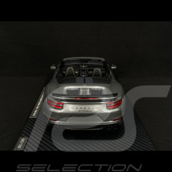 Porsche 911 Turbo S Type 991 Exclusive Series Cabriolet 2017 Gris Agate Métallique RS Selection x Spark 1/18 18RSF005