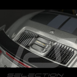 Porsche 911 Turbo S Type 991 Exclusive Series Cabriolet 2017 Agate Metallic Grey RS Selection x Spark 1/18 18RSF005