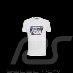 T-shirt homme Martini Racing blanc Porsche Design WAP670 men herren