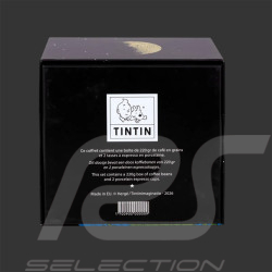 Coffret Tintin - Café Bio avec Tasses - Objectif Lune / On a Marché sur la Lune 17009