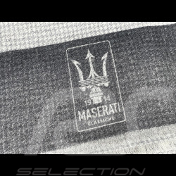 Foulard Maserati Classic 1914 Fabriqué en Italie Gris / Blanc 920018040