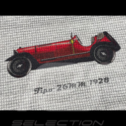 Maserati Scarf Classic 1914 Made in Italy Grey / White 920018040