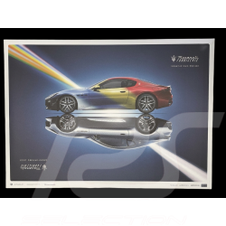 Poster Maserati GranTurismo Prisma / Luce Multicolore 920032767