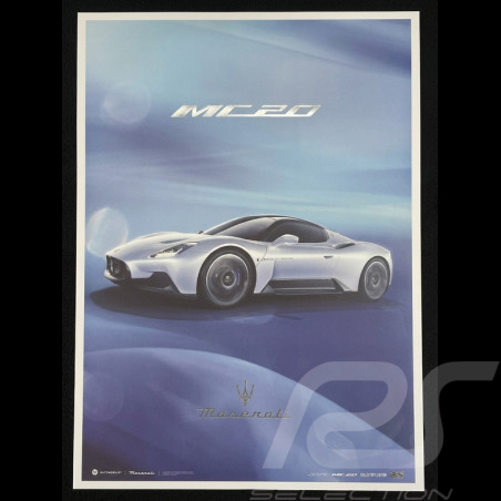 Póster Maserati MC20 Vista...