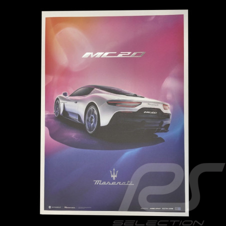 Póster Maserati MC20 Vista...