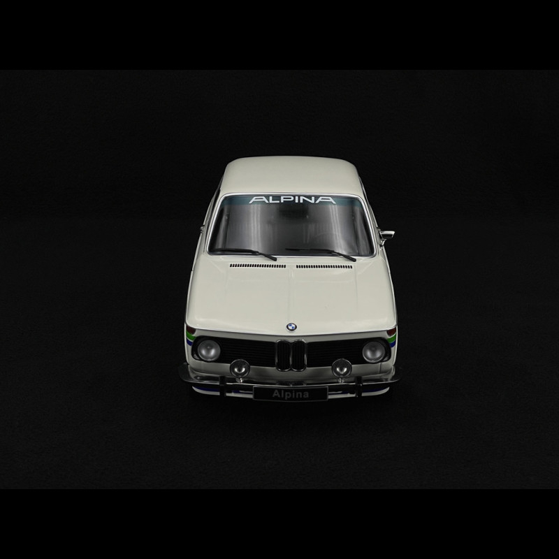 BMW 2002 Alpina SERIE 2 1974 White with Blue/Green Stripes 1/12 KK