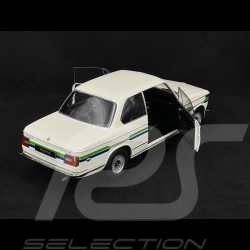 BMW 2002 Alpina SERIE 2 1974 Blanc avec Bandes Bleu/Vert 1/12 KK-Scale KKDC120104