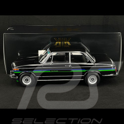 BMW 2002 Alpina SERIE 2 1974 Schwarz mit blau/grünen Streifen 1/12 KK-Scale KKDC120105