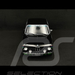 BMW 2002 Alpina SERIE 2 1974 Schwarz mit blau/grünen Streifen 1/12 KK-Scale KKDC120105