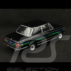 BMW 2002 Alpina SERIE 2 1974 Black with Blue/Green Stripes 1/12 KK-Scale KKDC120105