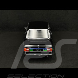 BMW 2002 Alpina SERIE 2 1974 Schwarz mit blau/grünen Streifen 1/12 KK-Scale KKDC120105