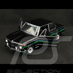 BMW 2002 Alpina SERIE 2 1974 Schwarz mit blau/grünen Streifen 1/12 KK-Scale KKDC120105