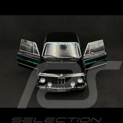 BMW 2002 Alpina SERIE 2 1974 Black with Blue/Green Stripes 1/12 KK-Scale KKDC120105