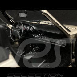 Porsche 911 Carrera 2 Type 964 Turbo Look Cabriolet 1992 Argent Zermatt Métallisé 1/18 Norev 187140