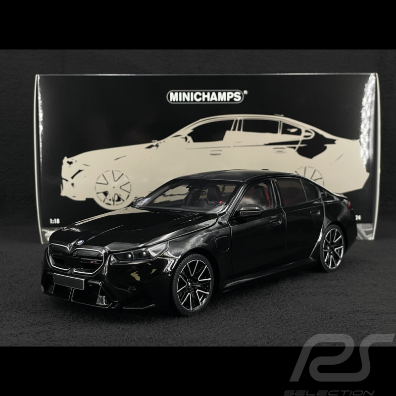 BMW M5 2024 Noir Métallisé 1/18 Minichamps 110023801