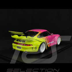 Porsche 911 RWB BodyKit Advan 2024 Rose / Jaune 1/18 Solido S1808510