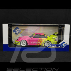 Porsche 911 RWB BodyKit Advan 2024 Pink / Yellow 1/18 Solido S1808510