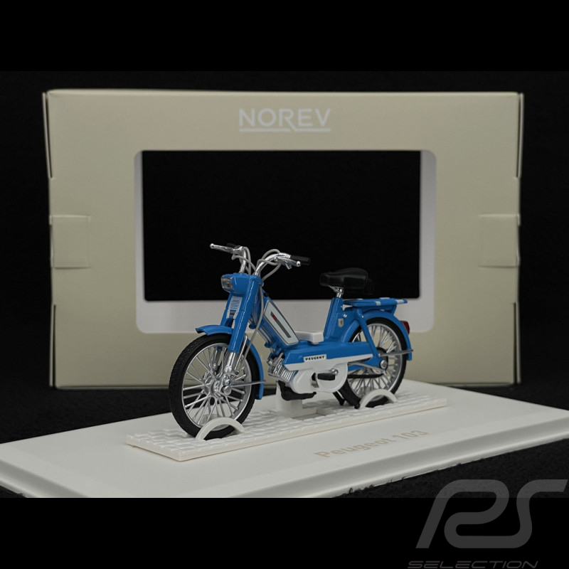 Peugeot 103 L 1972 Blau 1/18 Norev 182049