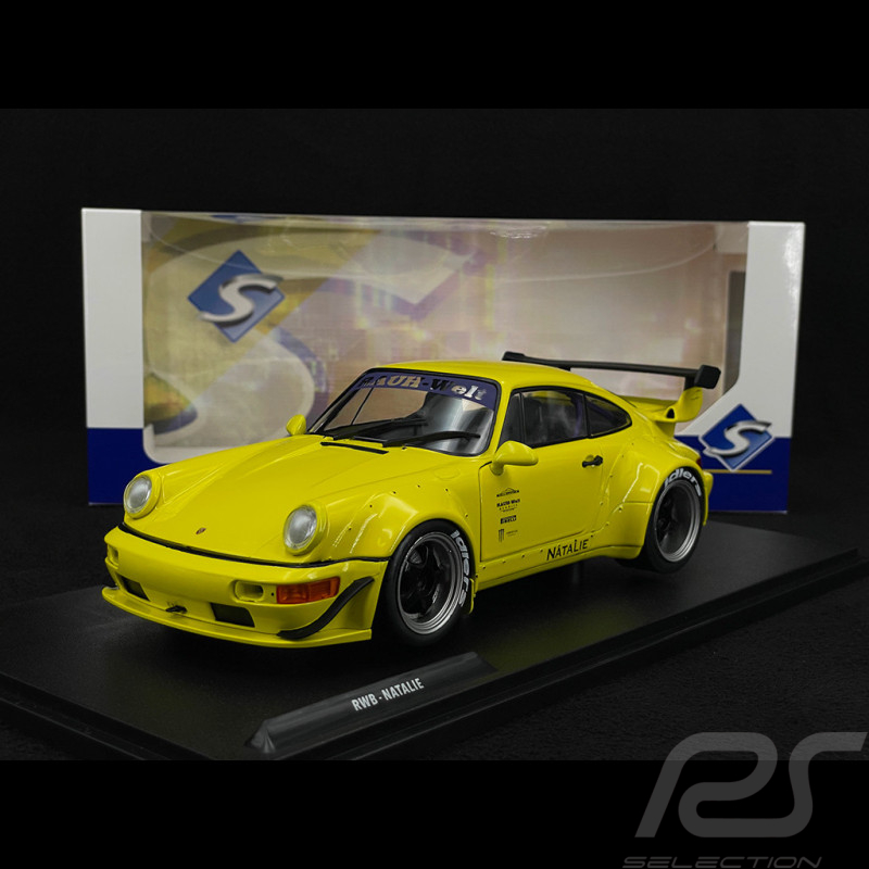 Porsche 911 RWB BodyKit Natali 2023 Yellow 1/18 Solido S1807518