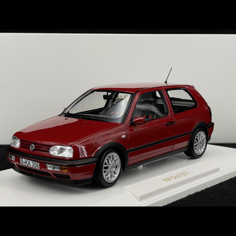 NOREV 1/18 VW ゴルフ3 GTI 赤 合金製 ミニカー 元箱付き Volkswagen Golf III GTI 1996 20th Anniversary GTI Edition Flash