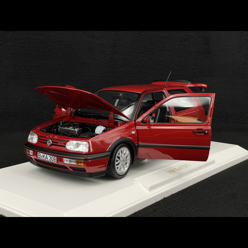 NOREV 1/18 VW ゴルフ3 GTI 赤 合金製 ミニカー 元箱付き Volkswagen Golf III GTI 1996 20th Anniversary GTI Edition Flash