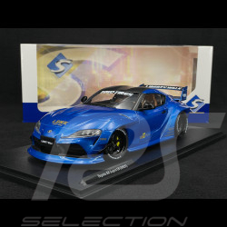 Toyota GR Supra Liberty Walk 2025 Bleu Métallic 1/18 Solido S1815503
