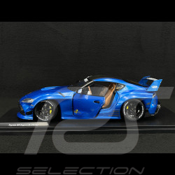 Toyota GR Supra Liberty Walk 2025 Metallic Blue 1/18 Solido S1815503