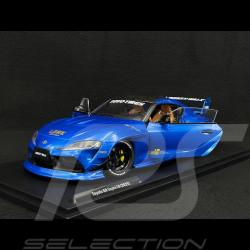 Toyota GR Supra Liberty Walk 2025 Bleu Métallic 1/18 Solido S1815503