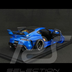 Toyota GR Supra Liberty Walk 2025 Metallic Blue 1/18 Solido S1815503