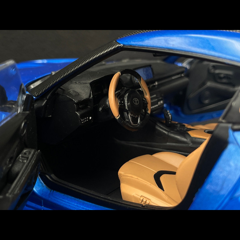 Toyota GR Supra Liberty Walk 2025 Metallic Blue 1/18 Solido S1815503