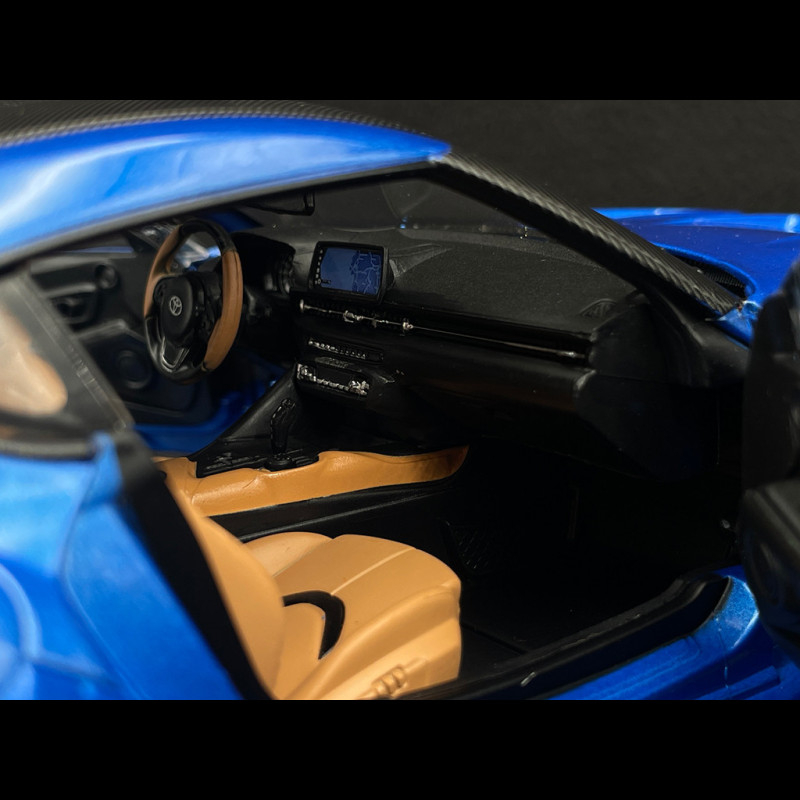 Toyota GR Supra Liberty Walk 2025 Metallic Blue 1/18 Solido S1815503