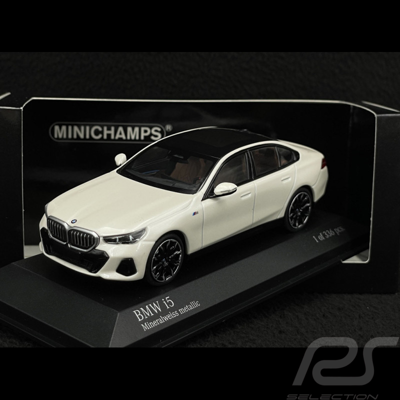 BMW i5 M60 2024 Blanc Métallisé 1/43 Minichamps 410024102