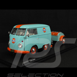 Volkswagen Gulf T1 Van Cool Combi Oil Tribute 2024 Rose / Jaune 1/18 Solido S1810908