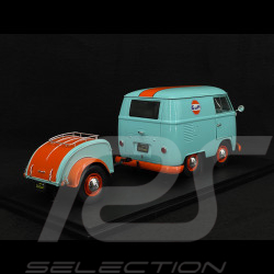 Volkswagen Gulf T1 Van Cool Combi Oil Tribute 2024 Rose / Jaune 1/18 Solido S1810908