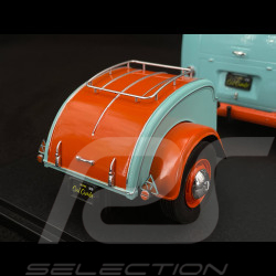 Volkswagen Gulf T1 Van Cool Combi Oil Tribute 2024 Rose / Jaune 1/18 Solido S1810908