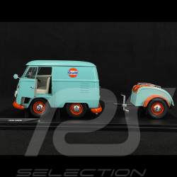 Volkswagen Gulf T1 Van Cool Combi Oil Tribute 2024 Rose / Jaune 1/18 Solido S1810908