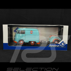Volkswagen Gulf T1 Van Cool Combi Oil Tribute 2024 Rose / Jaune 1/18 Solido S1810908